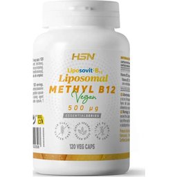 Vitamina B12 Metilcobalamina Liposomada Liposovit® 500mcg Vitamina B12 120vcaps