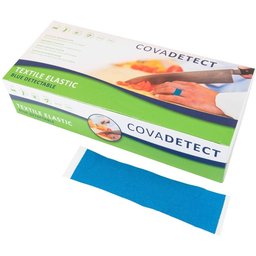 Cova Detect Pansement détectable textile bleu 12 cm x 3 cm