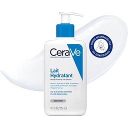 Lait Hydratant visage et corps pour les peaux sèches à très sèches 236ml