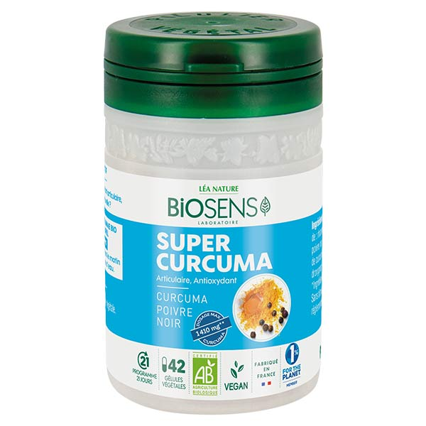 Super Curcuma Bio 42 gélules végétales