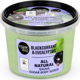 Sauna Sugar Scrub Blackcurrant & Eucalyptus 250 ml