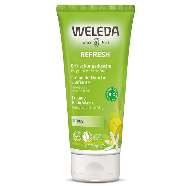 Crème de Douche vivifiante au Citrus - Weleda