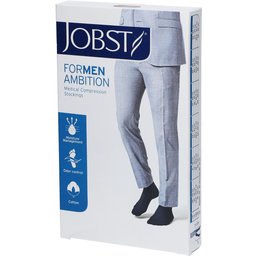 For Men Ambition Chaussettes Classe de compression 2 AD Noir Medium