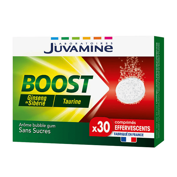 Boost Ginseng Taurine Effervescent 30 comprimés