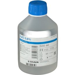 Ecotainer® B. Braun NaCl 0.9% Solution d'irritation
