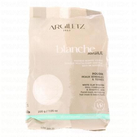 Argile Blanche - Poudre d'argile blanche ultraventilée 200g