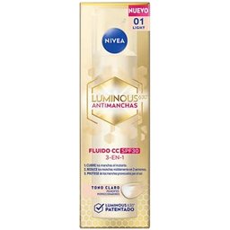Luminous 630º Antitaches Cc Fluide Spf30 #Clair 40ml