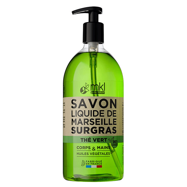 Savon Liquide de Marseille Thé Vert 1L