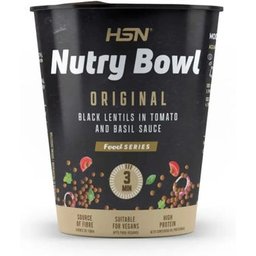 Nutry Bowl Lentejas Negras en Salsa de Tomate y Albahaca 60g