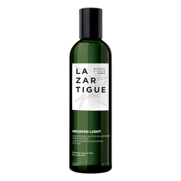 Nourish Shampoing Nutrition Ciblée au Lait de Soja Cheveux Secs et Fins - 250ml