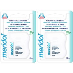Méridol® fil dentaire élargi ciré