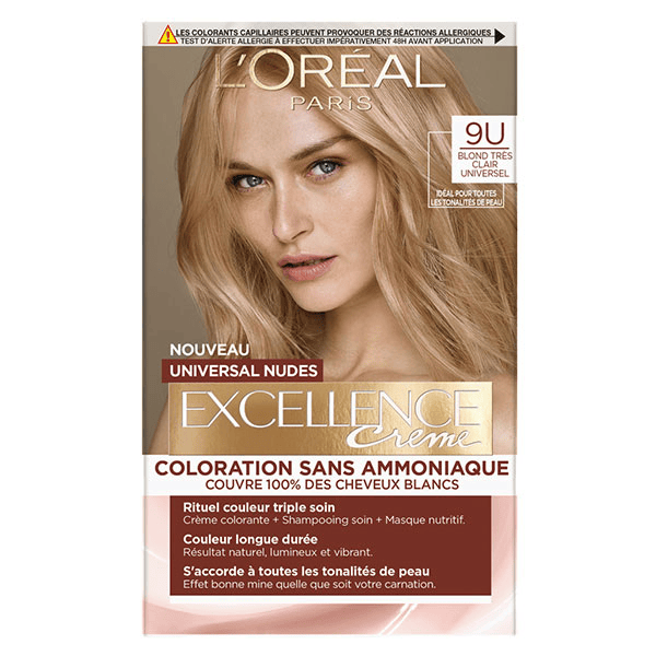 Excellence Crème Universal Nudes Coloration N°9 Blond Très Clair