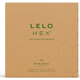 Hex Organic Latex 36 Préservatifs Lubrifiés En Latex