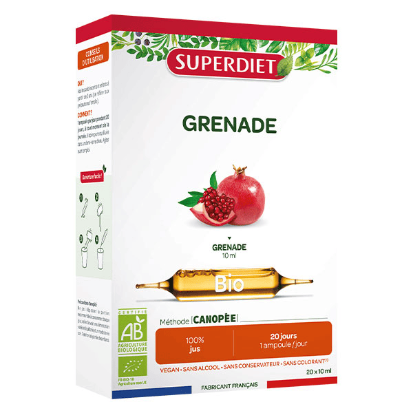 Grenade Bio 20 ampoules de 10ml