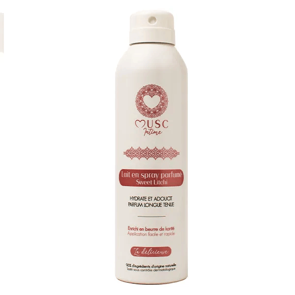 Musc IntimeSweet Litchi La délicieuse Lait Corps en spray 200ml