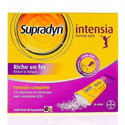 Intensia boîte de 20 sticks poudre