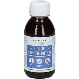 Granions® Kid Bio Calme Concentration - Sirop Aux plantes Goût Fraise Cassis