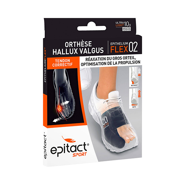 Sport Orthèse Hallux Valgus EpitheliumFlex Taille L