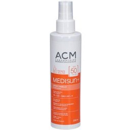 Medisun+ Spray Famille Spf50 Sans Parfum 200ml