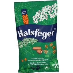 Halsfeger® Bonbon aux herbes avec cœur de miel doux
