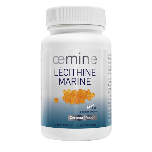 Lécithine Marine Mémoire, Vision Cœur 60 gélules