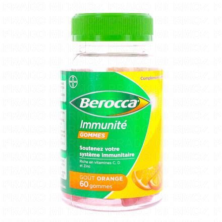 Immunité - Goût Orange 60 gommes