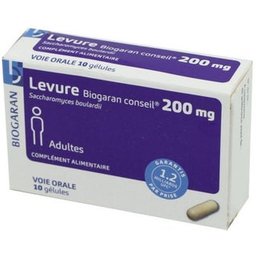Levure 200mg 10comp