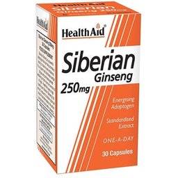 Health Aid Ginseng sibérien 250mg 30caps