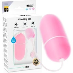 Waterproof Vibrateur d'Oeuf Rose 1ut