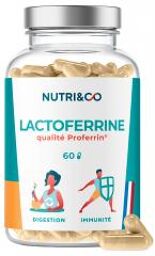 Lactoferrine 60 Unités - Pot 60 gélules de 0,43 g