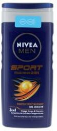 Men Sport Gel Douche Fraicheur 24H 3en1 Visage Corps et Cheveux 250 ml - Flacon 250 ml