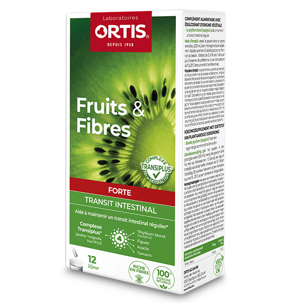 Fruits & Fibres Forte Complexe Transiplus  ® 12 sticks - Transit