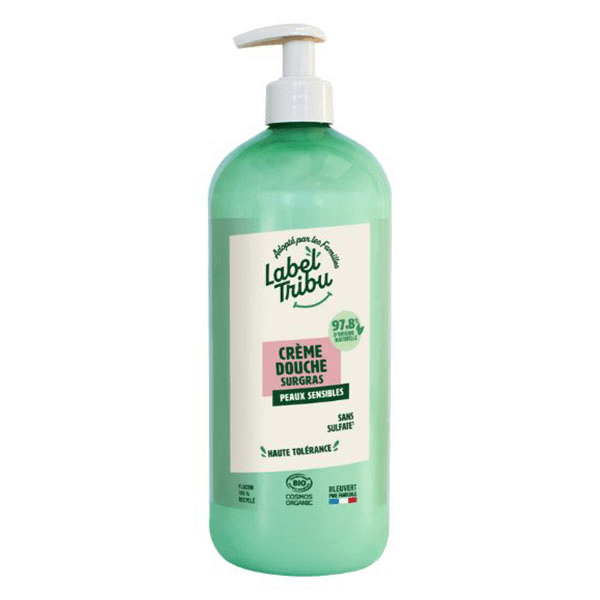 Crème de douche surgras peaux sensibles 1L