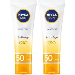Sun UV Visage Anti-Age Q10 Peau Normales & Sèches