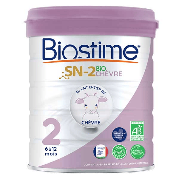 Lait de Chèvre de Suite 2ème Âge Bio 800g