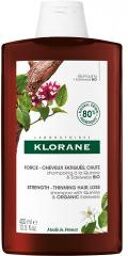 Quinine Shampoing Fortifiant à la Quinine & Edelweiss Bio Chute de Cheveux Fatigués 400 ml - Flacon 400 ml