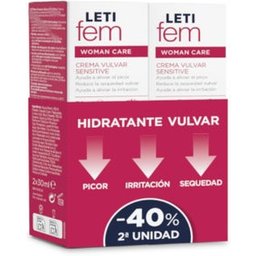 Woman Care Crème Vulvaire Sensitive 2x30ml