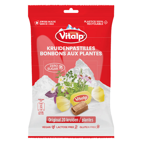 - Bonbons 20 Plantes Sans Sucre - Original 75g