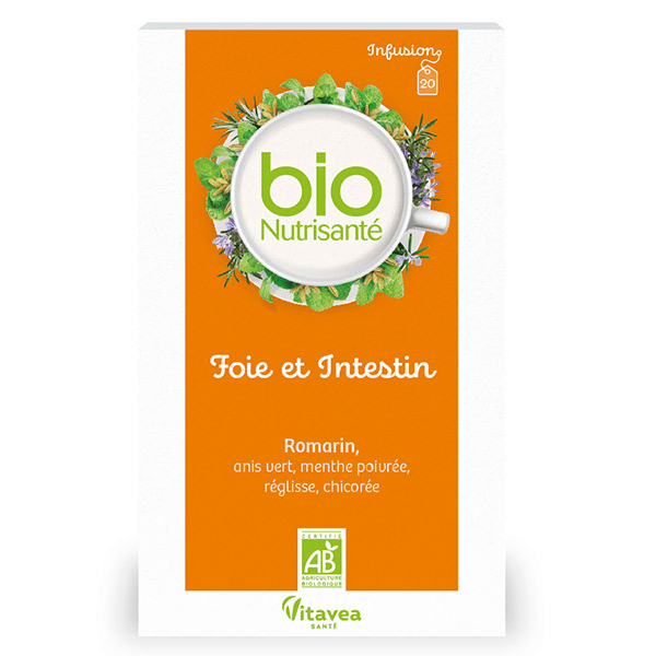 - BioNutrisanté - Infusion Foie et intestin - 20 sachets