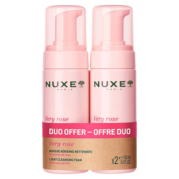 Very Rose duo mousse aérienne nettoyante  2x150ml