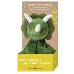 Bouillotte Graines de Lin Dinosaure 20cm 1ut
