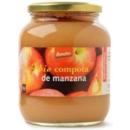 Compote de pommes sans sucre Bio 700g