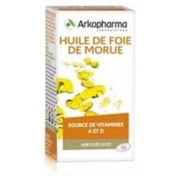 Arkogélules Huile de Foie de Morue 60 capsules