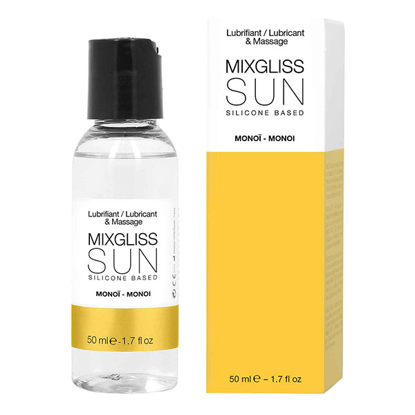 Lubrifiant Silicone Sun Monoi 50ml 2en1 fluid massage et lubrifiant