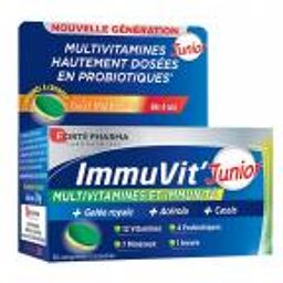 ImmuVit' Junior 30 Comprimés à Croquer - Pot 30 comprimés