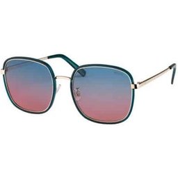 Lunettes de soleil Two Rings Lunettes de soleil 2108 Grengdbl Green Grad Blue Pink 1piece