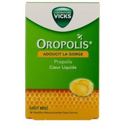 Oropolis Coeur Liquide 16 Pastilles