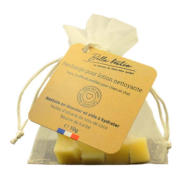 Recharge pour Lotion Nettoyante Sachet Cubes de Savon 10g