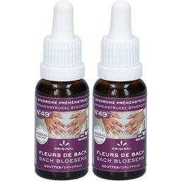 Fleurs de Bach Original N°49 syndrome prémenstruel bio et vegan