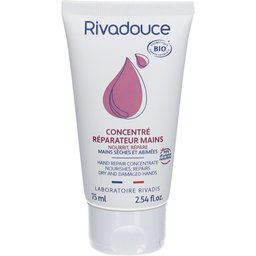 Rivadouce Concentré réparateur mains certifié Bio - Tube 75ml